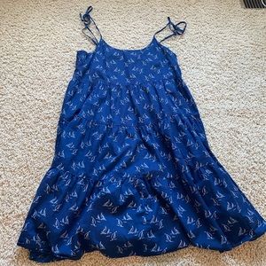 Vineyard Vines Blue Sailboat Dress